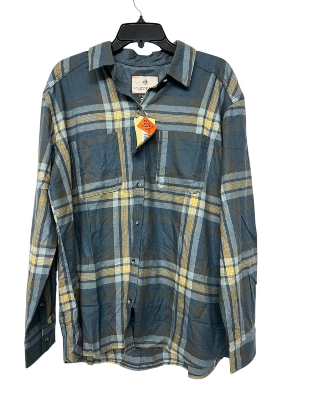 NEW Legendary Whitetails Comfort Fit Flannel Plaid Button Down Shirt‎